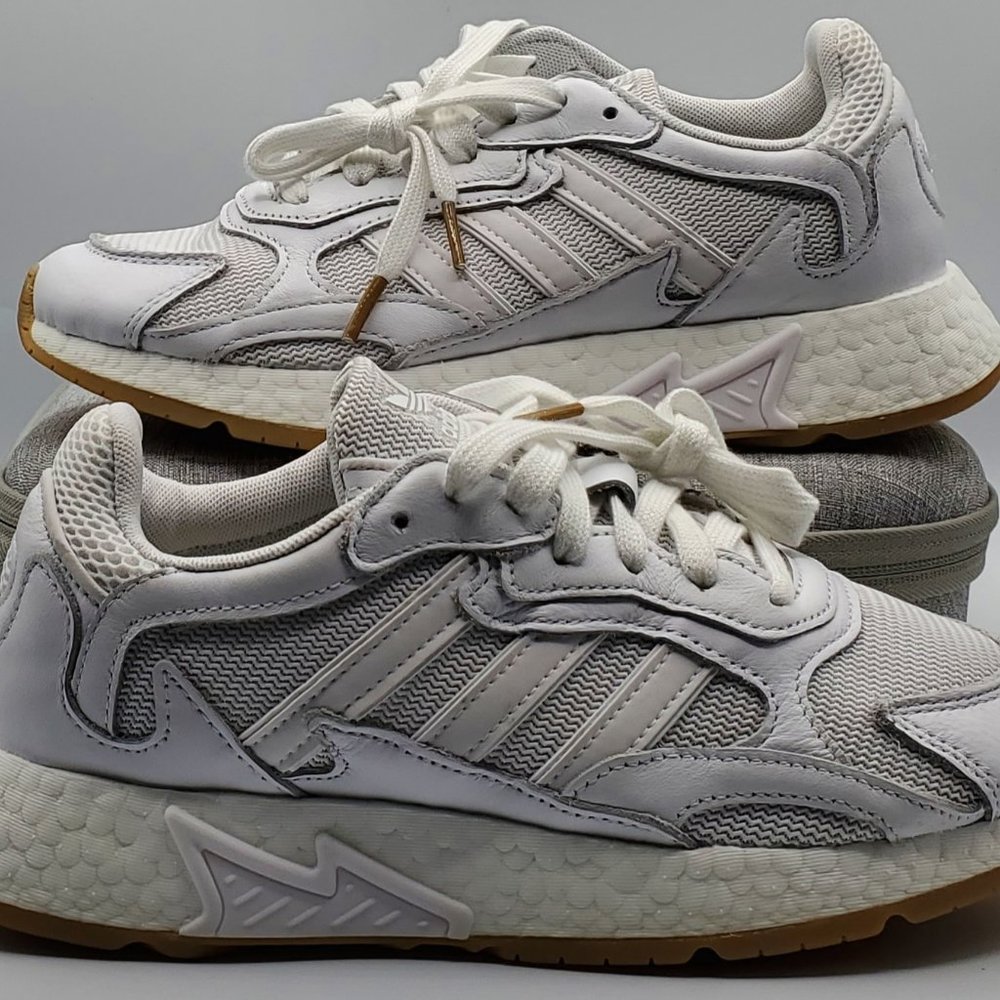 Adidas Tresc Run J Running Shoes Boys Size 5 White